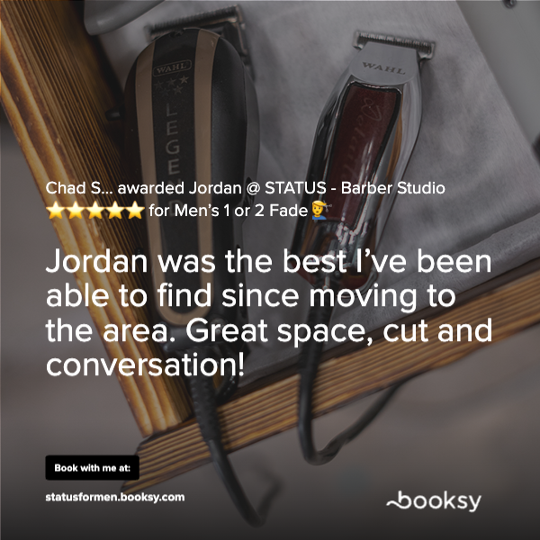 Status For Men Barbershop haircut photo