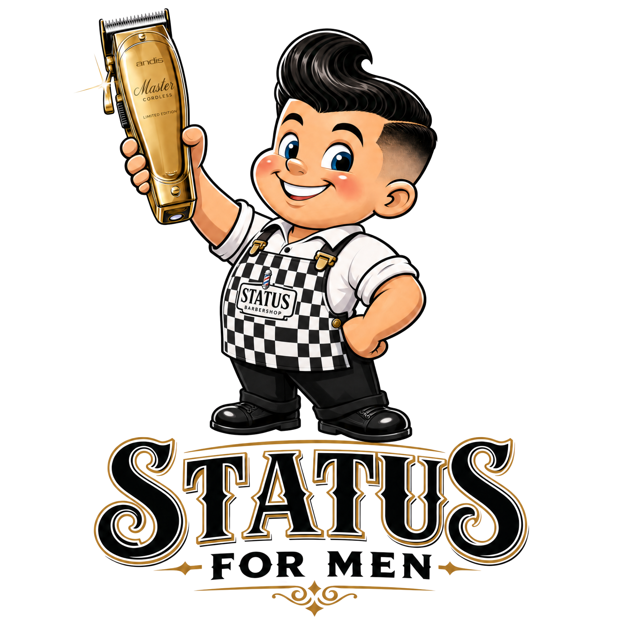 Status For Men Barbershop logo