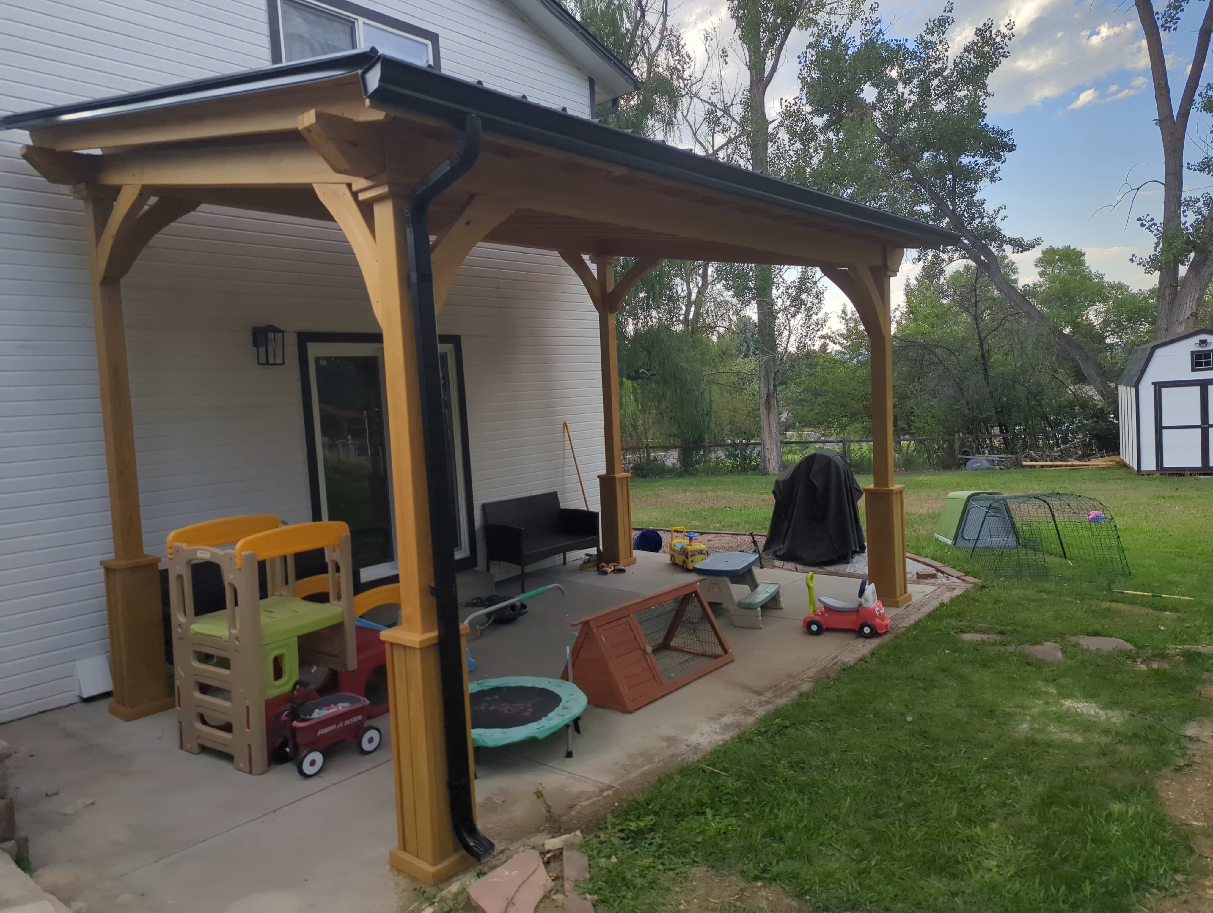 Downspouts Installed for Reliable Drainage