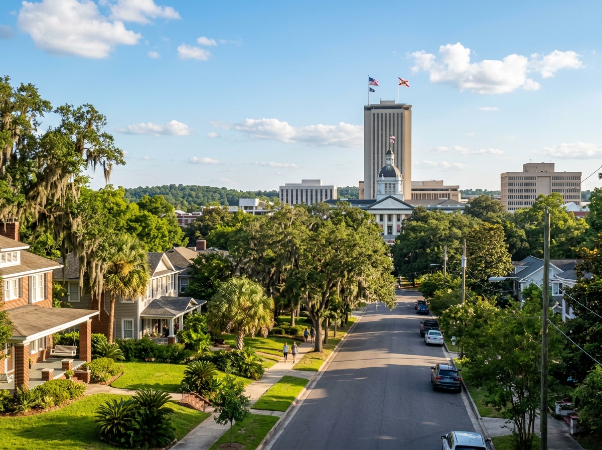 Service area graphic for Tallahassee