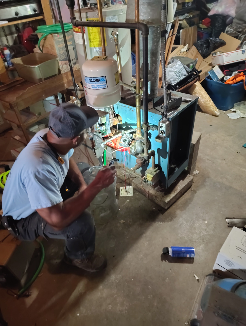 Rising Son Plumbing completed plumbing project