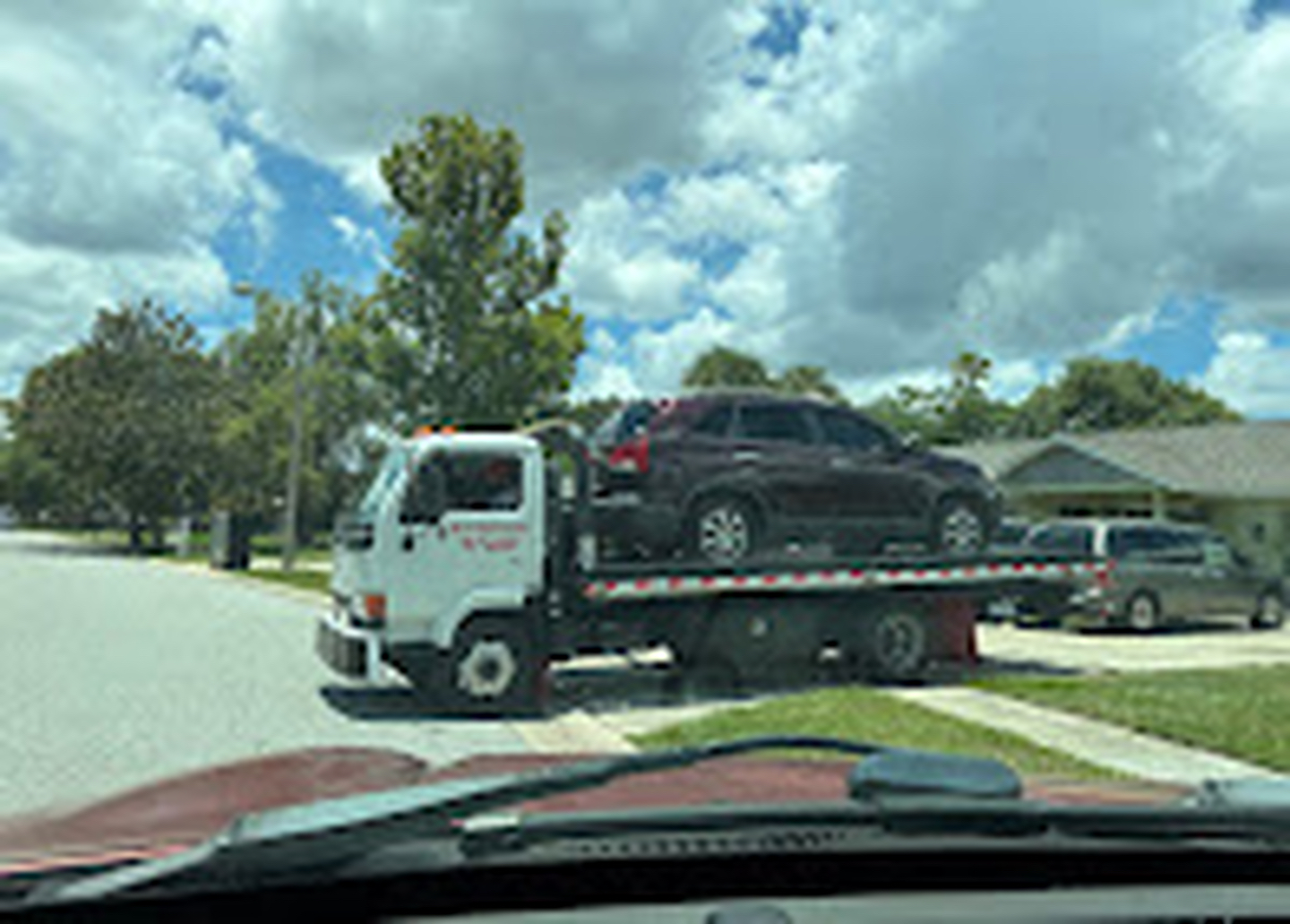 Careful Flatbed Vehicle Transport