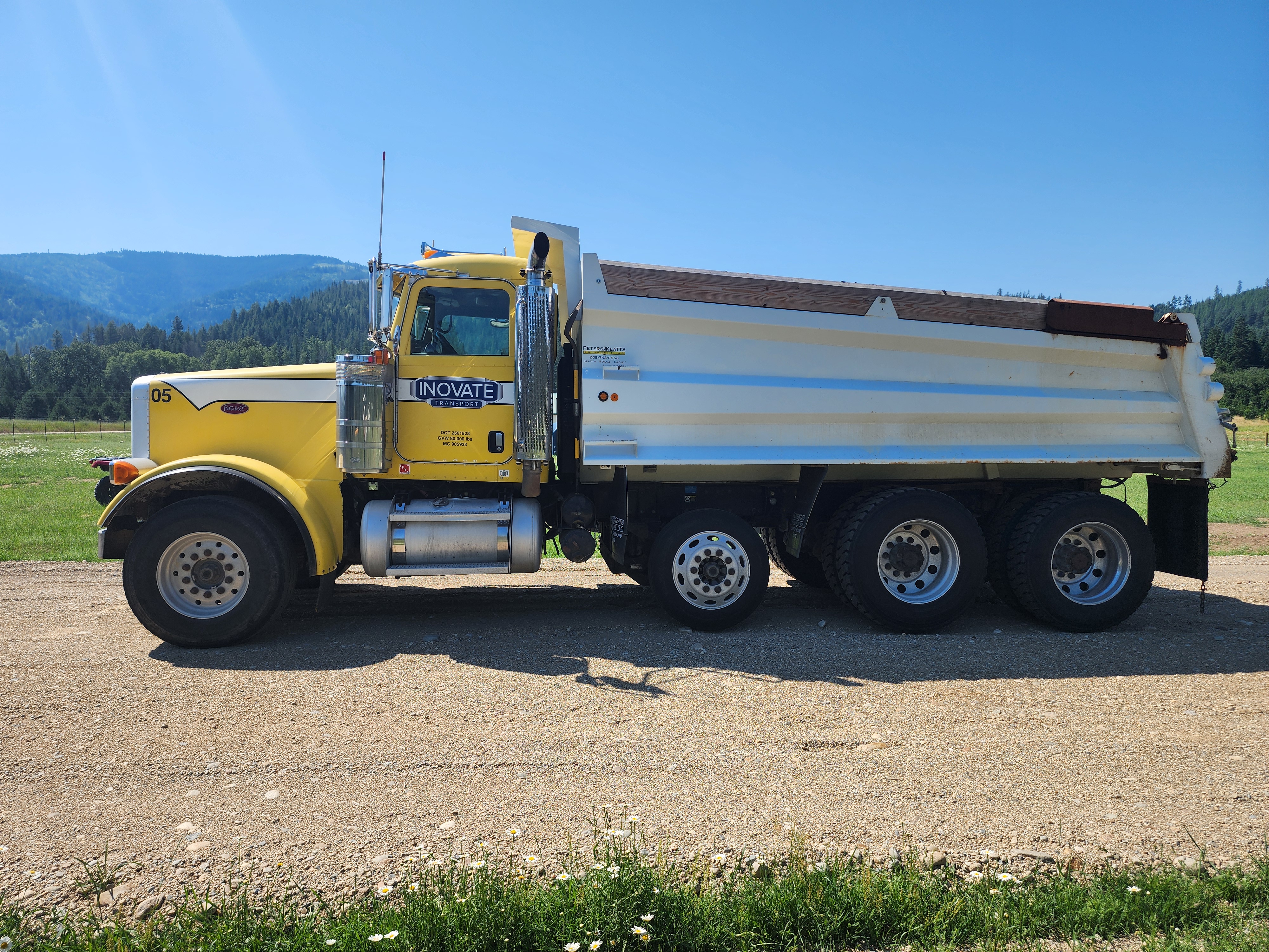 Dump Truck Support for Site Projects project photo