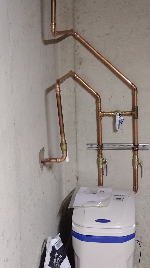 Rising Son Plumbing completed plumbing project