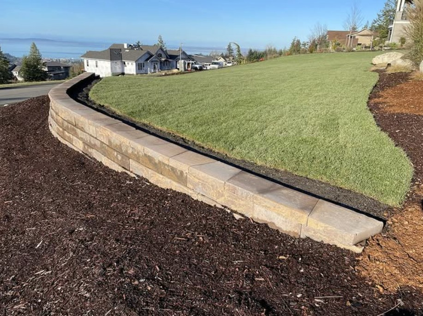 Landscaping project photo