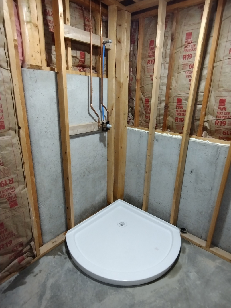 Rising Son Plumbing completed plumbing project