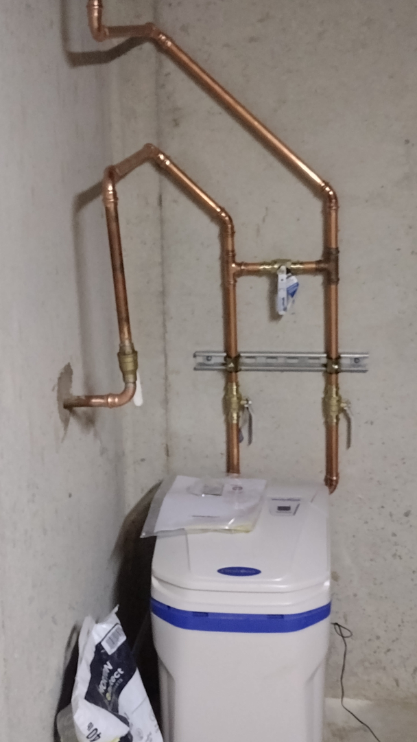 Rising Son Plumbing completed plumbing project