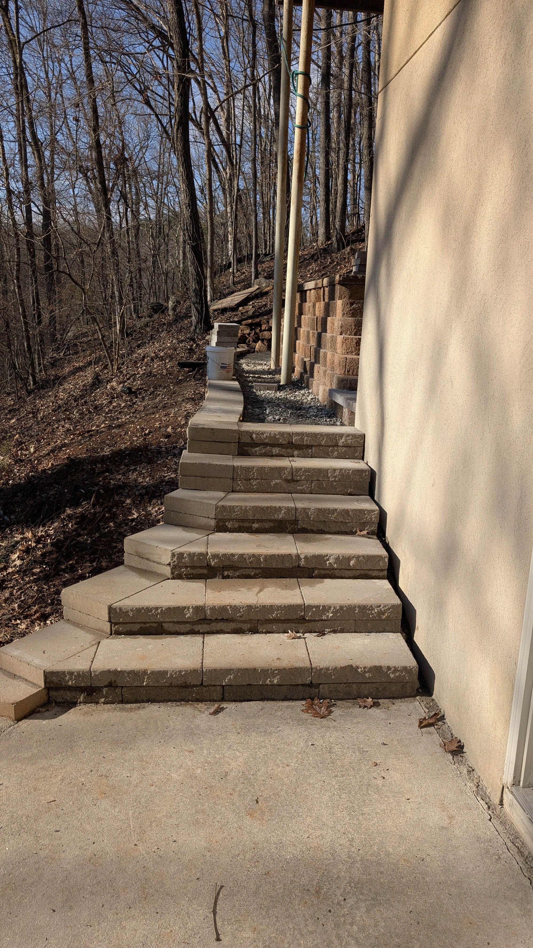 Retaining Walls Built for Georgia Soil project photo 3
